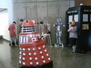 Dallas Comic Con- Dalek, TARDIS, etc