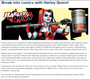 Harley Quinn contest